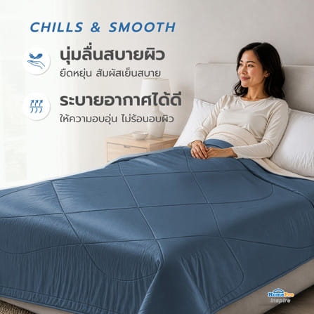 ผ้าห่ม HOME LIVING STYLE ANDES 70x90 นิ้ว สี BLUE_7