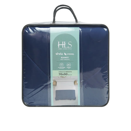 ผ้าห่ม HOME LIVING STYLE ANDES 70x90 นิ้ว สี BLUE_4