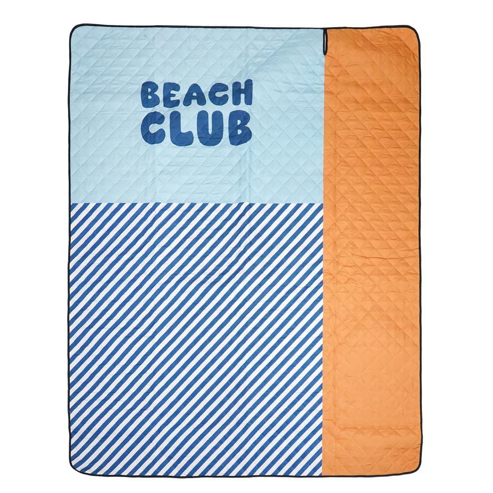 เสื่ออเนกประสงค์ SNAZZ BEACH 130x170 ซม. สีน้ำเงิน