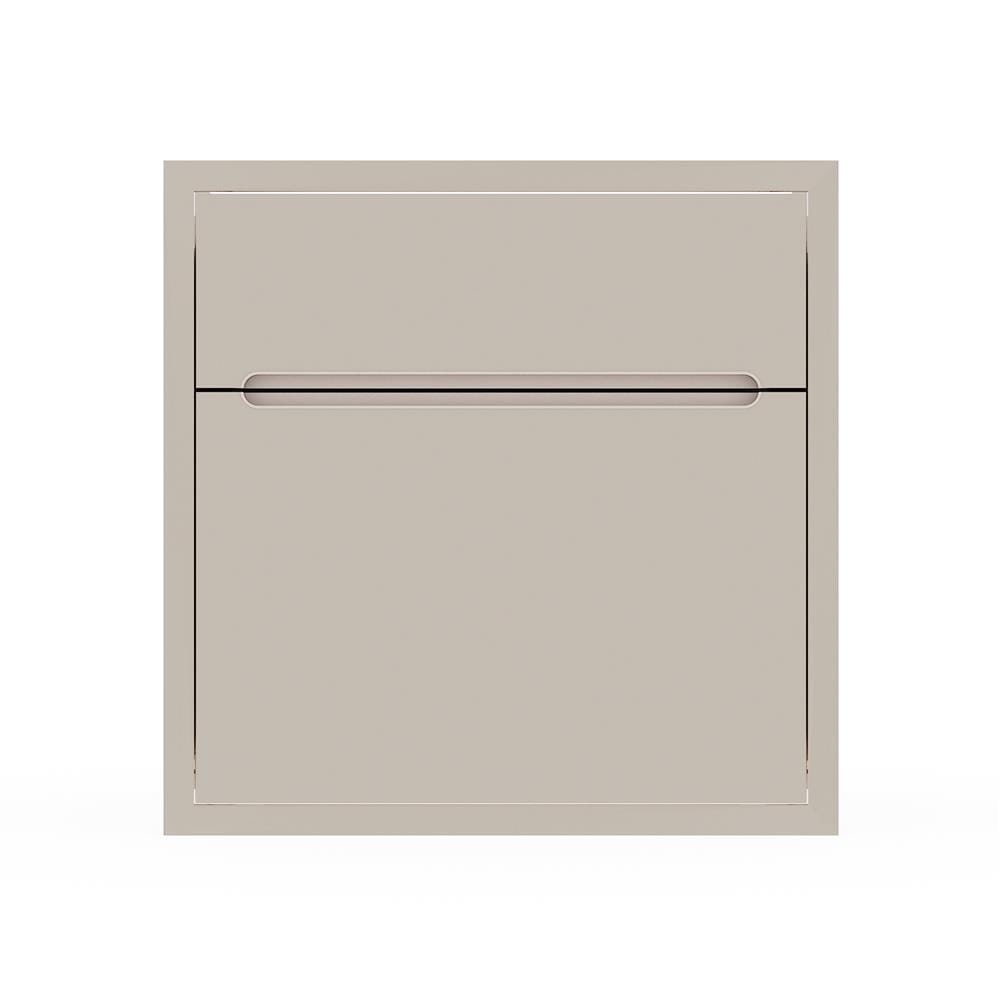 ตู้ลิ้นชัก KITZCHO CURVE 66x66 ซม. สี SAHARA