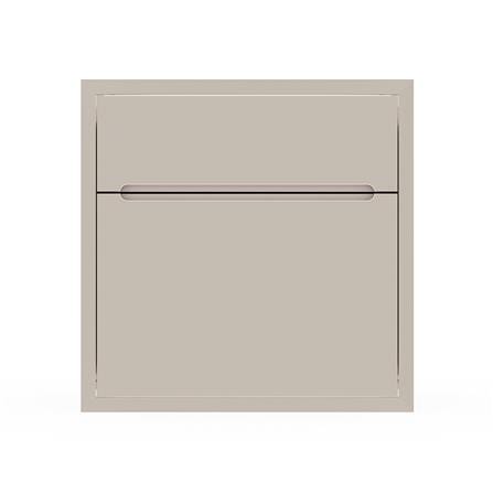 ตู้ลิ้นชัก KITZCHO CURVE 66x66 ซม. สี SAHARA