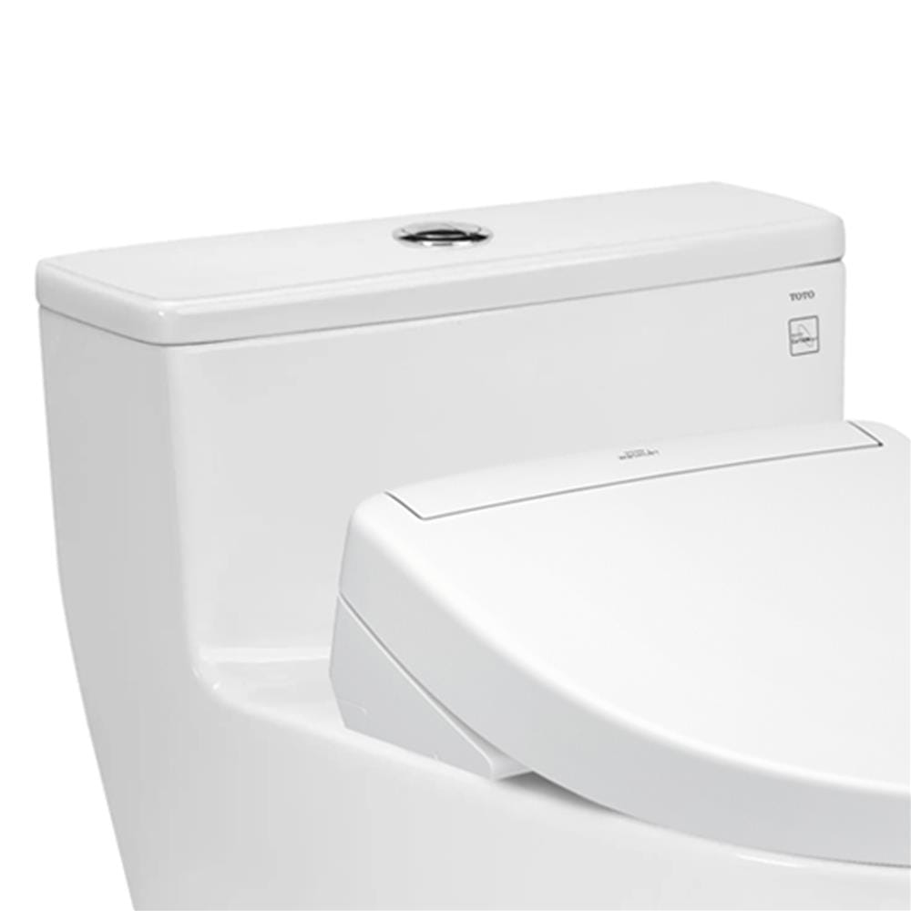 สุขภัณฑ์ 1 ชิ้น พร้อมฝารองนั่งอัตโนมัติ TOTO WASHLET S5 (CW625SW3) 3/4.5 ลิตร สีขาว