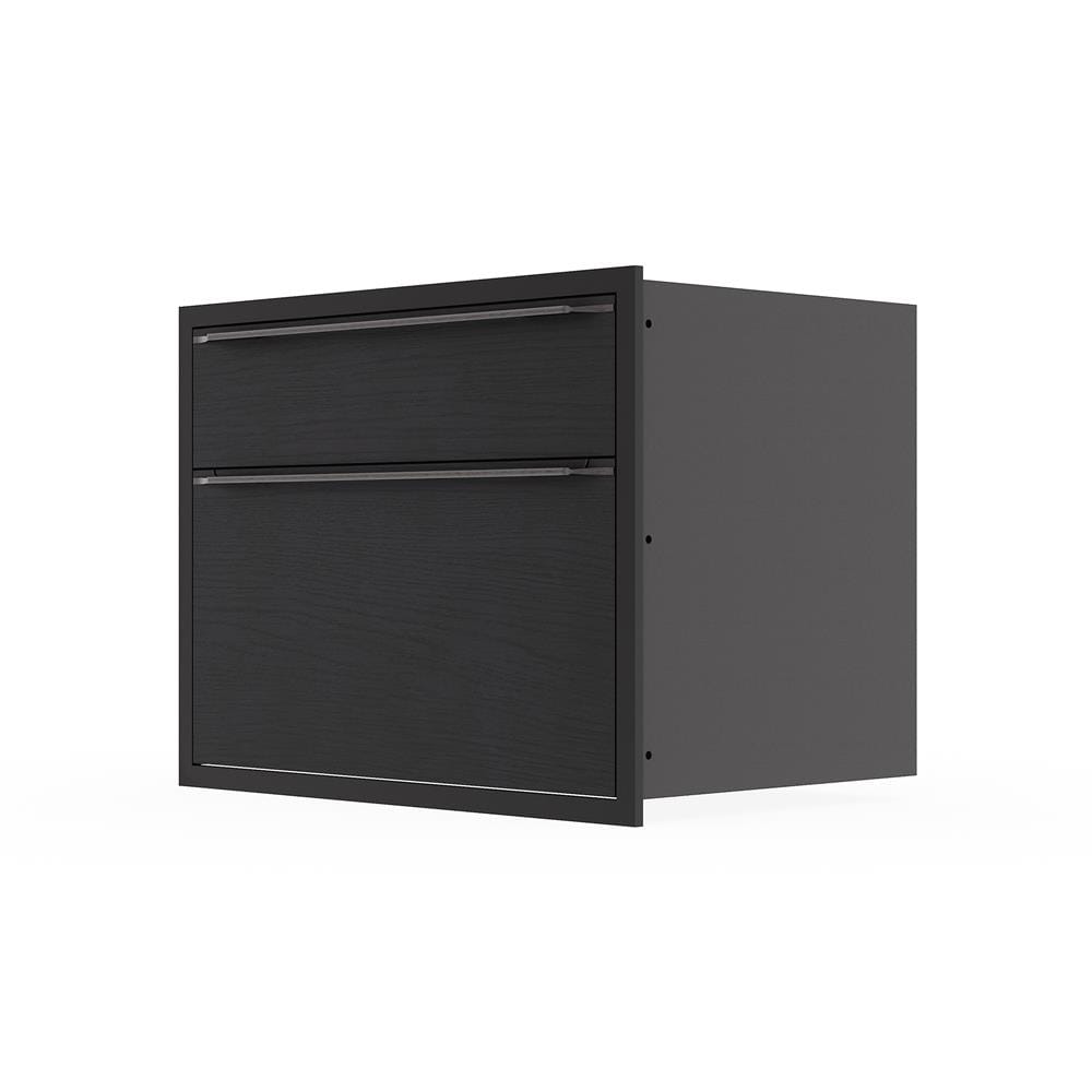ตู้ลิ้นชัก KITZCHO LUCIDA PLUS 86x66 ซม. สี BLACK OAK