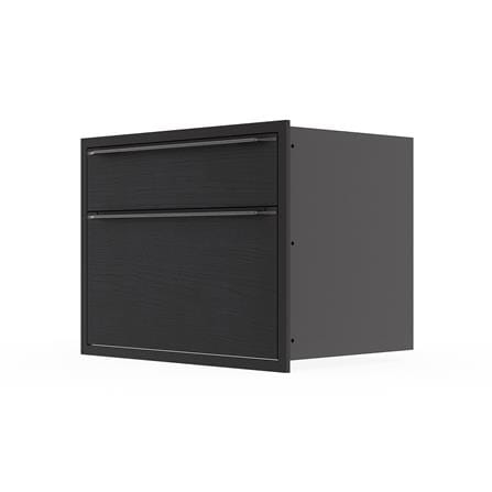ตู้ลิ้นชัก KITZCHO LUCIDA PLUS 86x66 ซม. สี BLACK ...
