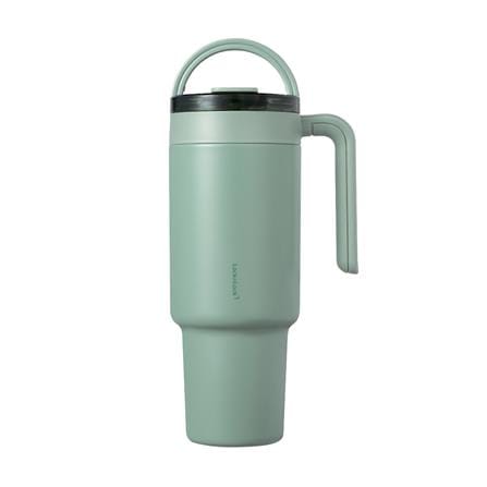 กระติกสุญญากาศ LOCKNLOCK METRO CAFE DUAL HANDLE 1.2 ลิตร สีเขียว