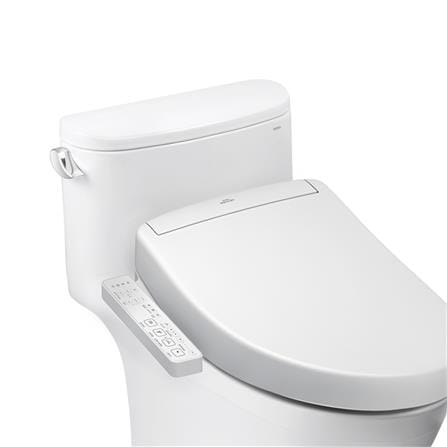 สุขภัณฑ์ 1 ชิ้น พร้อมฝารองนั่งอัตโนมัติ TOTO WASHLET S2 (CW887SW2) 4.8 ลิตร สีขาว_1