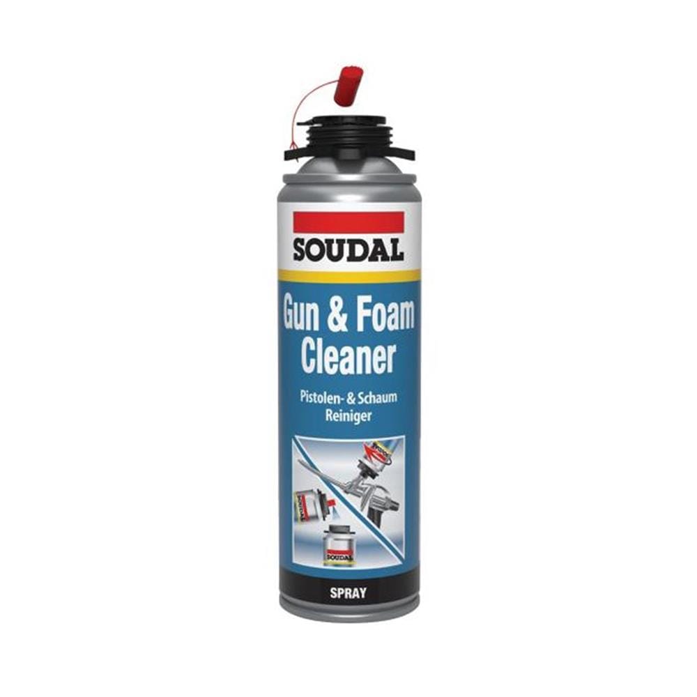น้ำยาทำความสะอาดปืนพียูโฟม SOUDAL 500 มล. สีใส