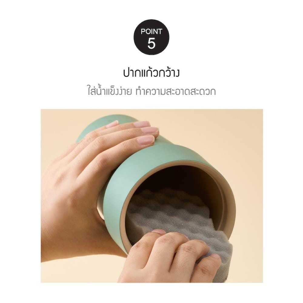 กระติกสุญญากาศ LOCKNLOCK METRO CAFE DUAL HANDLE 1.2 ลิตร สีม่วง