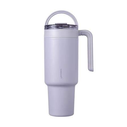 กระติกสุญญากาศ LOCKNLOCK METRO CAFE DUAL HANDLE 1.2 ลิตร สีม่วง
