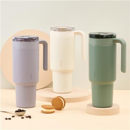 กระติกสุญญากาศ LOCKNLOCK METRO CAFE DUAL HANDLE 1.2 ลิตร สีม่วง_3