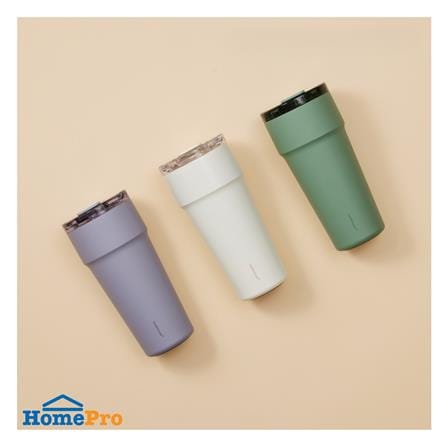 กระติกสุญญากาศ LOCKNLOCK METRO CAFE TOP HANDLE 0.9 ลิตร สีขาว_3