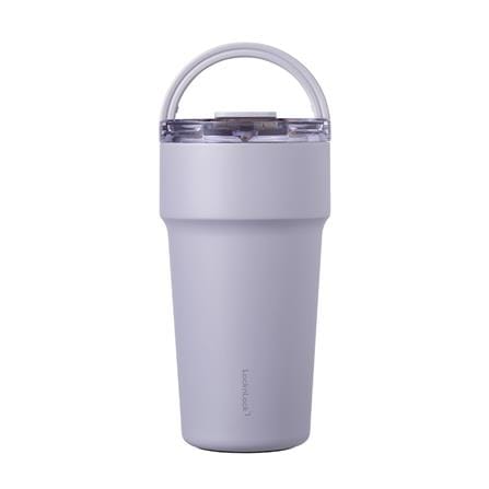 กระติกสุญญากาศ LOCKNLOCK METRO CAFE TOP HANDLE 0.71 ลิตร สีม่วง_0