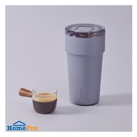 กระติกสุญญากาศ LOCKNLOCK METRO CAFE TOP HANDLE 0.71 ลิตร สีม่วง_1