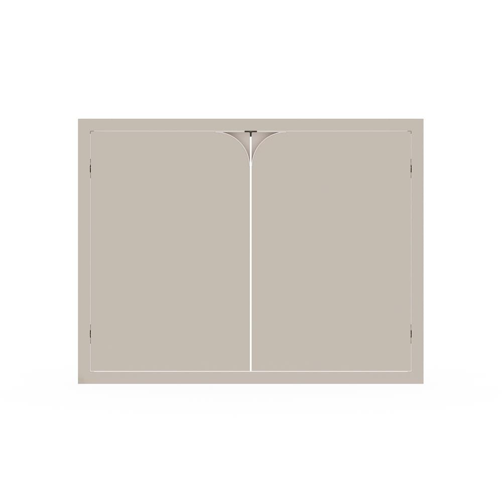 บานซิงค์คู่ KITZCHO CURVE 86x66 ซม. สี SAHARA