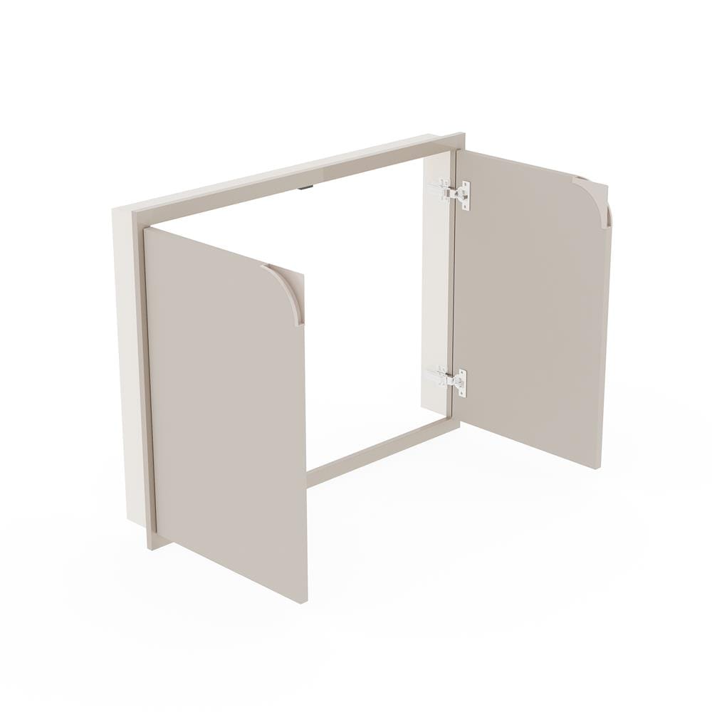 บานซิงค์คู่ KITZCHO CURVE 86x66 ซม. สี SAHARA
