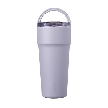 กระติกสุญญากาศ LOCKNLOCK METRO CAFE TOP HANDLE 0.9 ลิตร สีม่วง