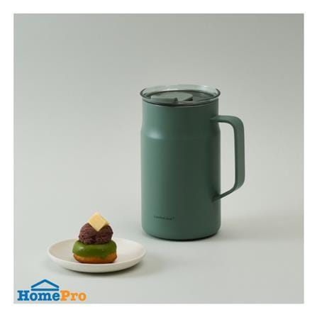 กระติกสุญญากาศ LOCKNLOCK METRO CAFE CERAMIC MUG 0.6 ลิตร สีเขียว_2
