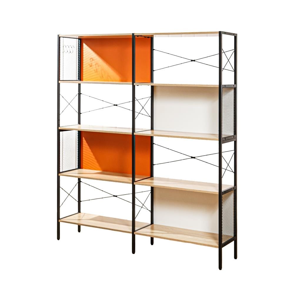 ชั้นวางของ 5 ชั้น FURDINI BOXA 158 ซม. สี FRANCO OAK_0