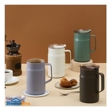 กระติกสุญญากาศ LOCKNLOCK METRO CAFE CERAMIC MUG 0.6 ลิตร สีม่วง_3