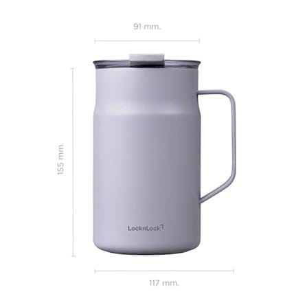 กระติกสุญญากาศ LOCKNLOCK METRO CAFE CERAMIC MUG 0.6 ลิตร สีม่วง_12