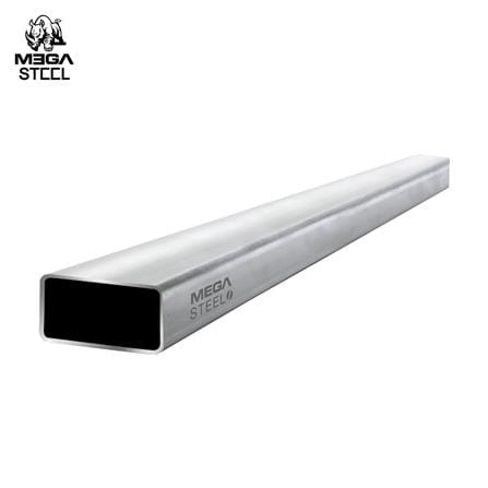เหล็กท่อแบน PREGAL MEGA STEEL หนา 1.0 มม. 75x38 มม._0