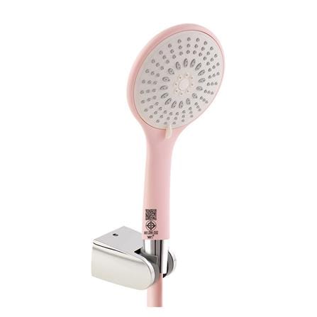 ชุดฝักบัวสายอ่อน 5 ระดับ WS WHS-5500-PI สีชมพู_0