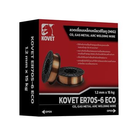 ลวดเชื่อม CO2 KOVET ER70S-6 ECO 1.2 มม._2