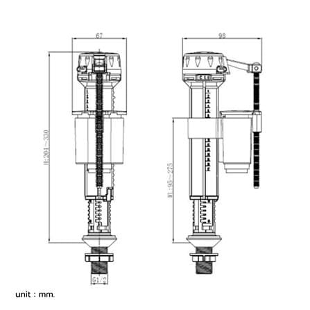 วาล์วครบชุด COTTO F930004_6