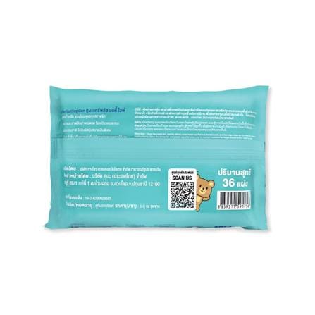 ผ้าเช็ดทำความสะอาดผิว KUMA CARE PLUS 36 แผ่น_1