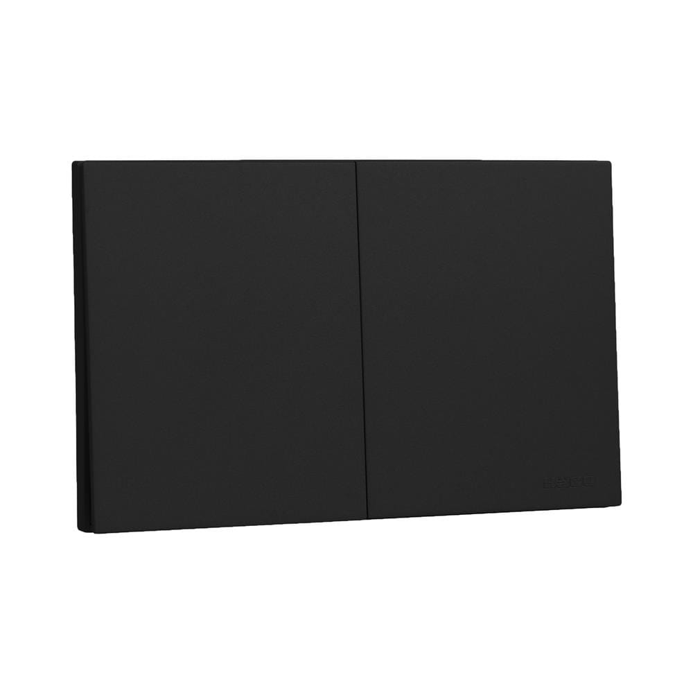 ชุดสวิตช์ทางเดียว 2 ช่อง HACO MELLOW HACO-LO-MEL-S21 MNB สี MIDNIGHT BLACK