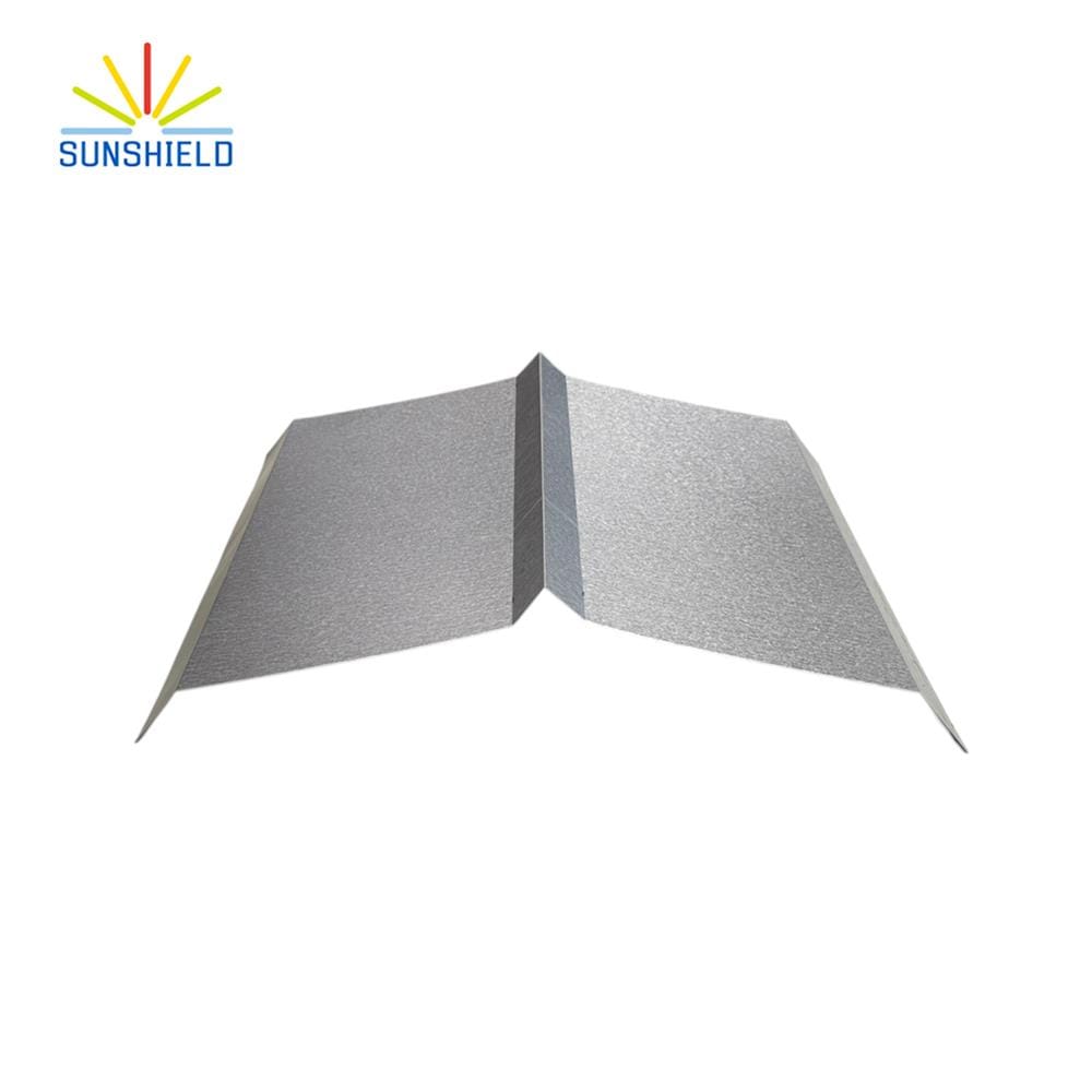 ครอบจั่วเมทัลชีท SUNSHIELD G457 45.7 ซม. x 3.10 ม. สีเทา