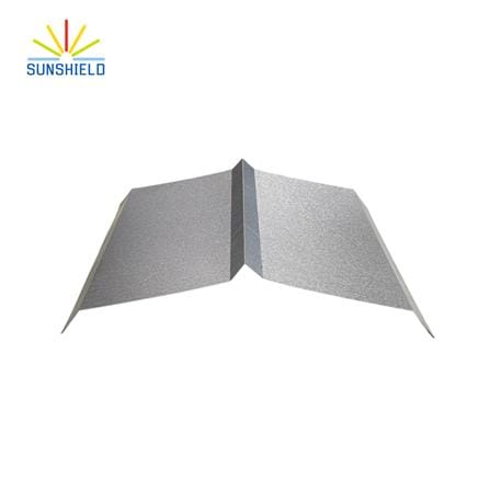 ครอบจั่วเมทัลชีท SUNSHIELD G457 45.7 ซม. x 3.10 ม. สีเทา_0