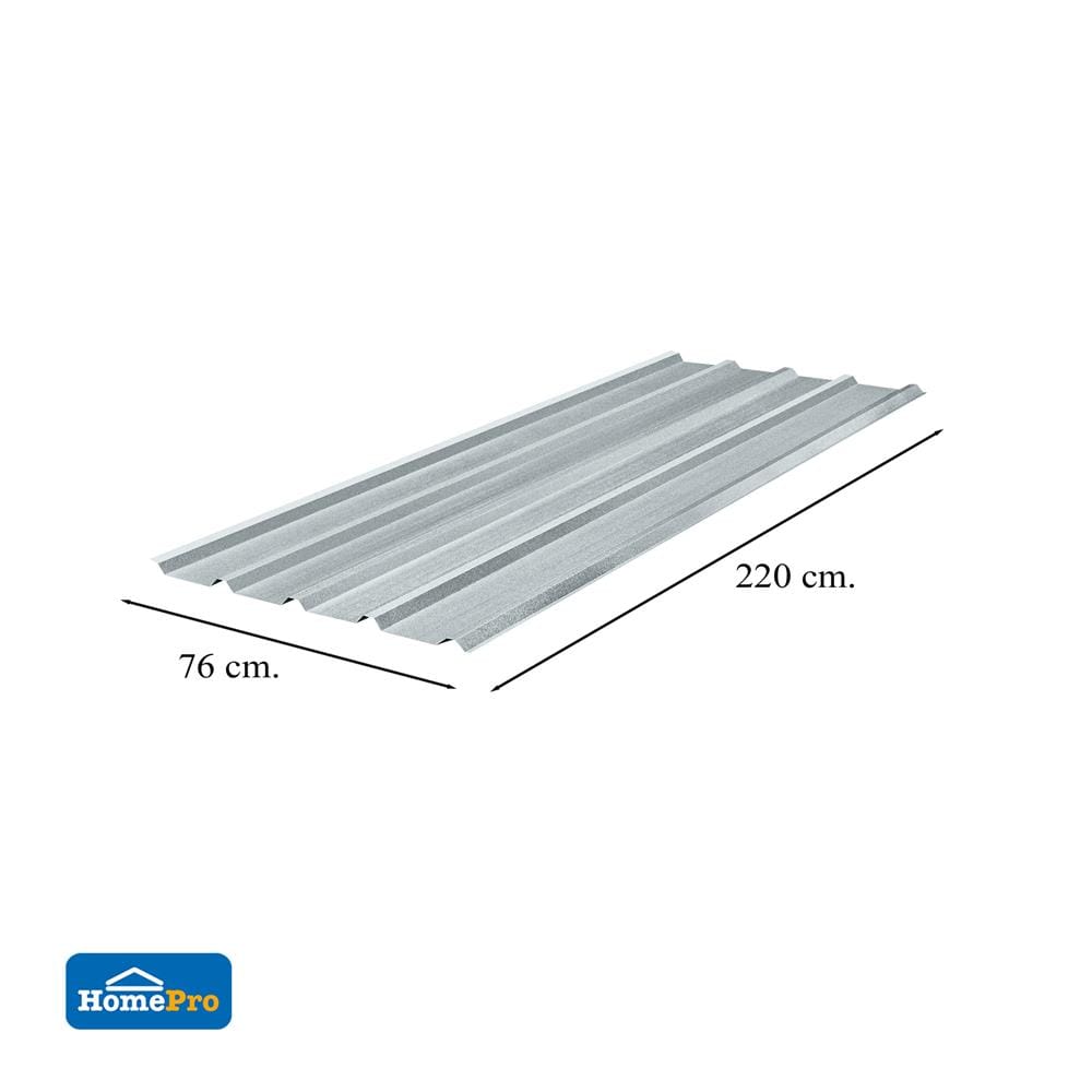 เมทัลชีท อะลูซิงก์ SUNSHIELD 0.35 มม. 0.76x2.2 ม. สีเงิน