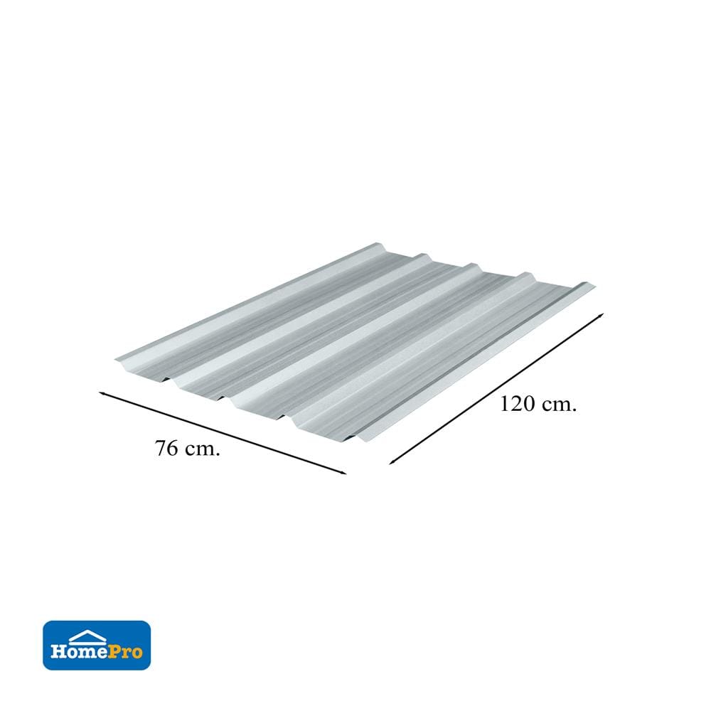 เมทัลชีท อะลูซิงก์ SUNSHIELD 0.23 มม. 0.76x1.2 ม. สีเงิน