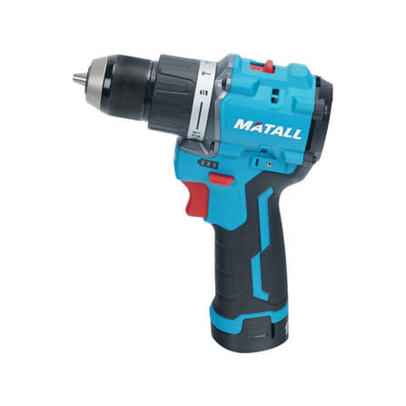 สว่านกระแทกไร้สาย (พร้อมแบตเตอรี่และแท่นชาร์จ) MATALL PRO M12V50-DS 12 โวลต์_2