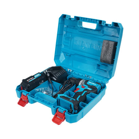 สว่านกระแทกไร้สาย (พร้อมแบตเตอรี่และแท่นชาร์จ) MATALL PRO M20V90-DS 20 โวลต์_7