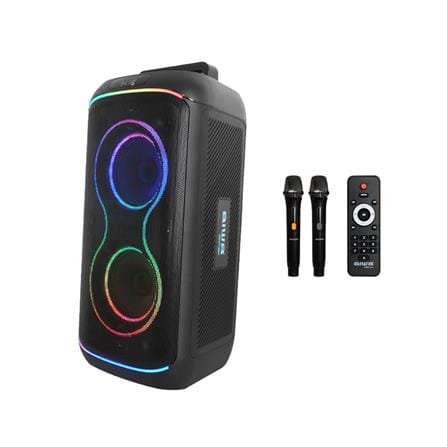 ลำโพงบลูทูธปาร์ตี้พร้อมไมโครโฟน AIWA AW-X5150 สีดำ_0