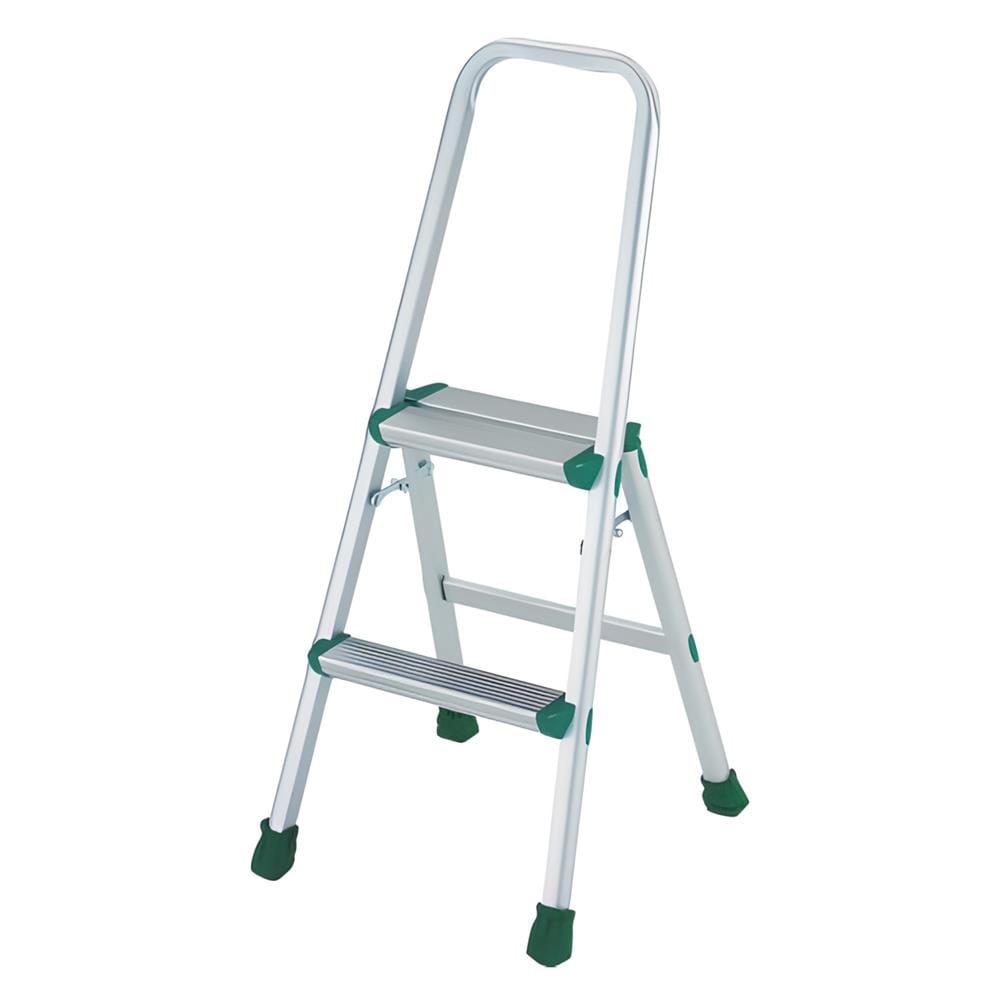 บันได STEP TRUSCO TAU-2 2 ขั้น สีเงิน