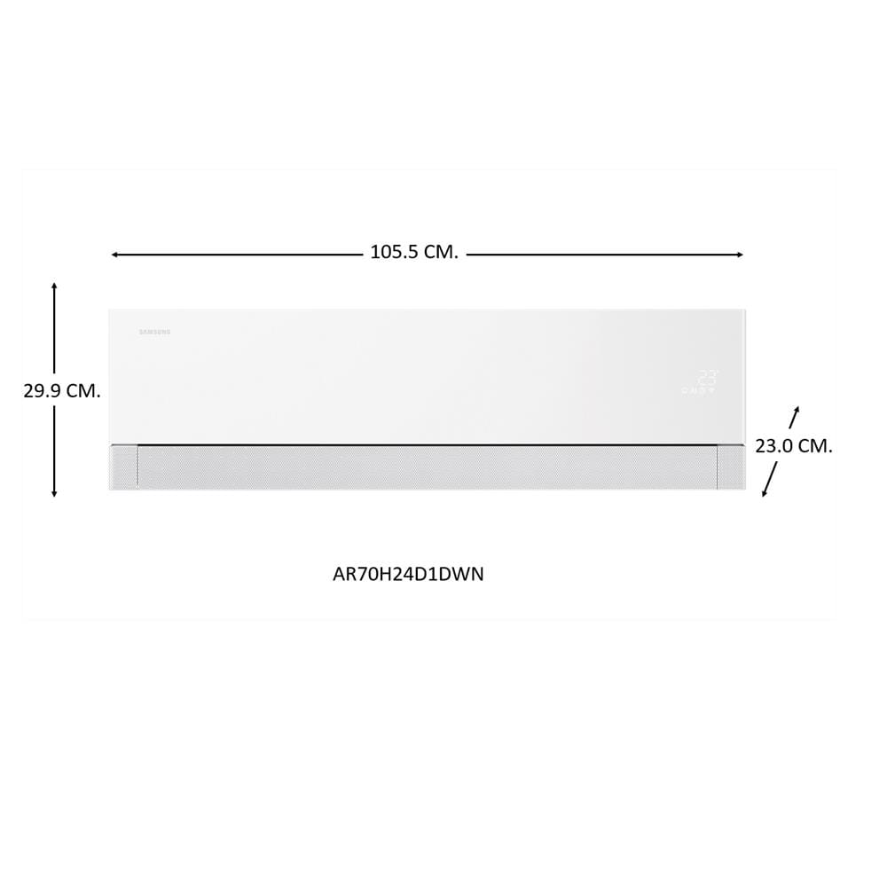 แอร์ผนัง SAMSUNG AR70H24D1DWNST 21500 บีทียู อินเวอร์เตอร์