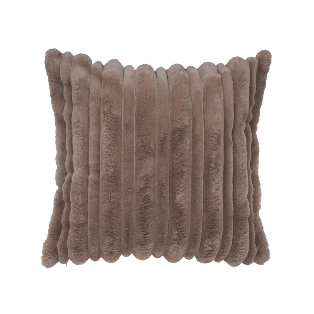 ปลอกหมอนอิง HOME LIVING STYLE GLORY 18x18 นิ้ว สีน้ำตาลเข้ม