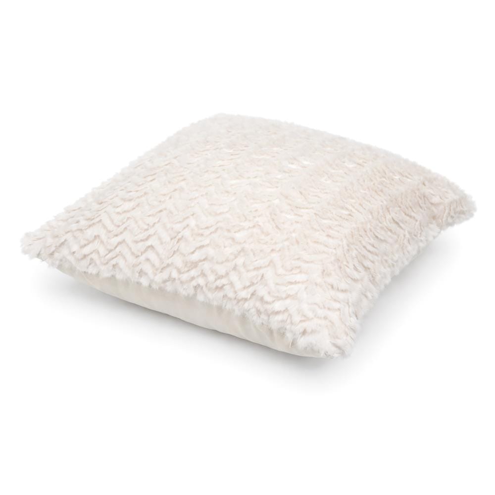 ปลอกหมอนอิง HOME LIVING STYLE GRIFF 18x18 นิ้ว สีครีม