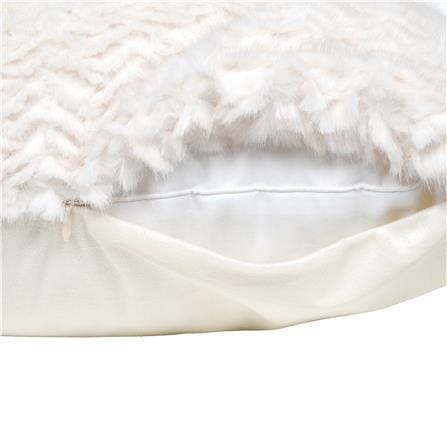ปลอกหมอนอิง HOME LIVING STYLE GRIFF 18x18 นิ้ว สีครีม_2