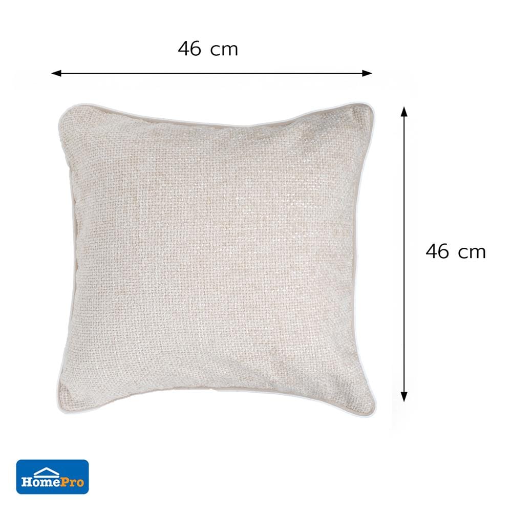ปลอกหมอนอิง HOME LIVING STYLE GUY 18x18 นิ้ว สีน้ำตาล