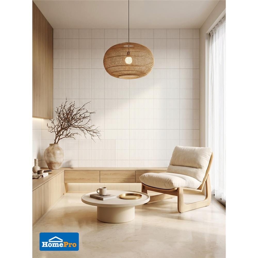 กระเบื้องผนัง 30x60 ซม. TARA คิวท์บริค ขาว PM 1.44 ตร.ม