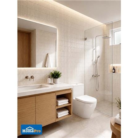 กระเบื้องผนัง 30x60 ซม. TARA คิวท์บริค ขาว PM 1.44 ตร.ม_4