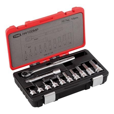 ชุดประแจบล็อคอเนกประสงค์ TONE H4100MP (ชุด 12 ชิ้น)_0