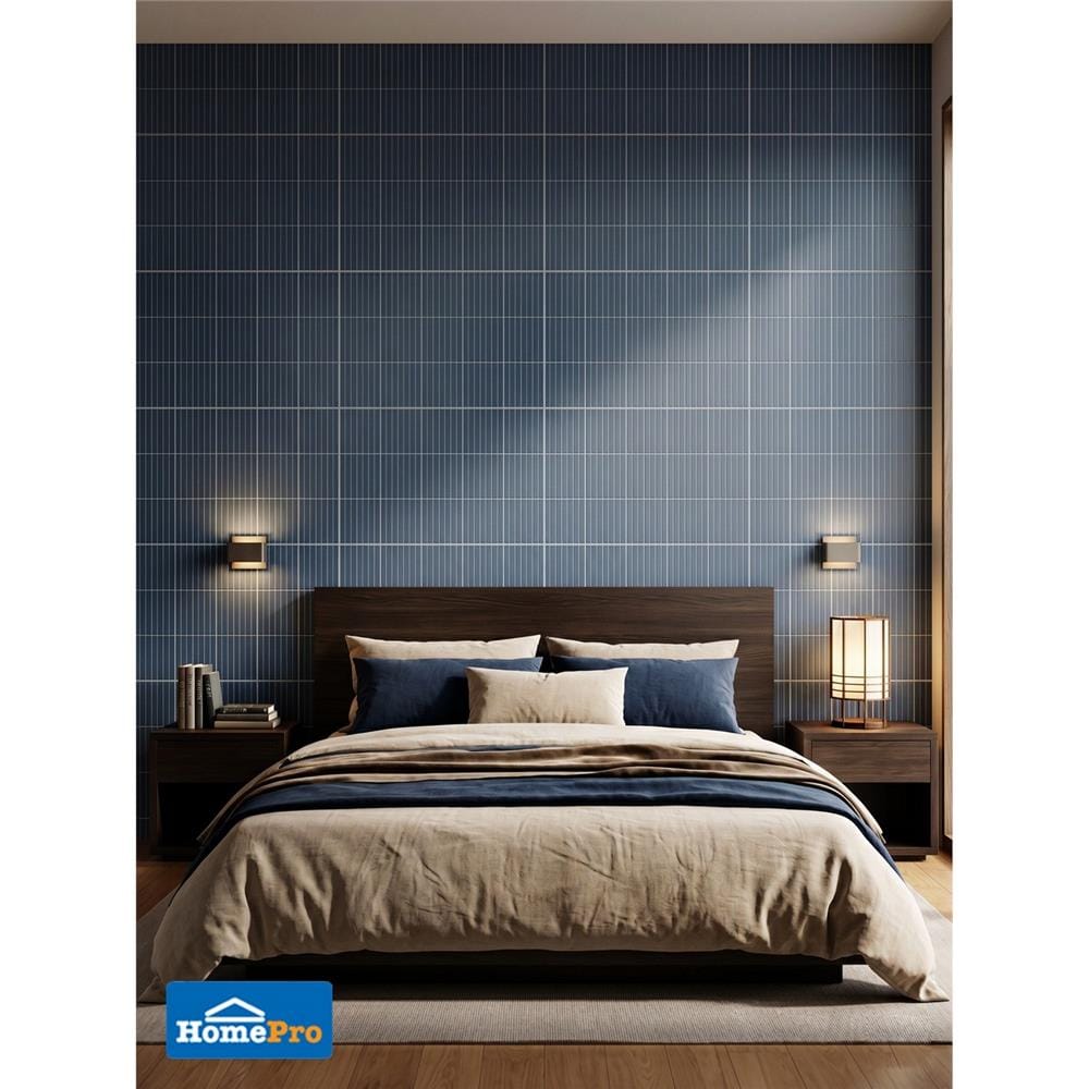 กระเบื้องผนัง 30x60 ซม. TARA คิวท์บริค เนวี่ PM 1.44 ตร.ม