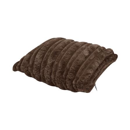 ปลอกหมอนอิง HOME LIVING STYLE GLORY 16x16 นิ้ว สีน้ำตาลเข้ม_1