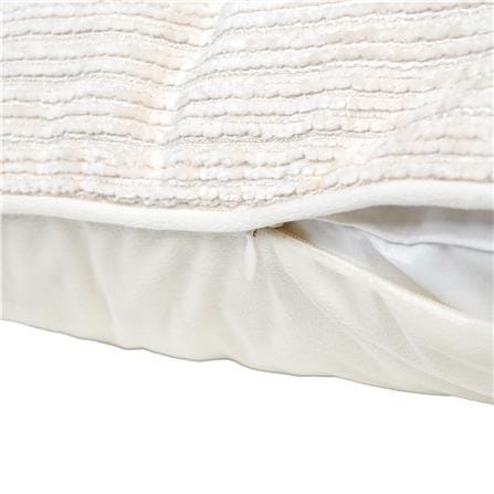 ปลอกหมอนอิง HOME LIVING STYLE GAIL 18x18 นิ้ว สีครีม_1