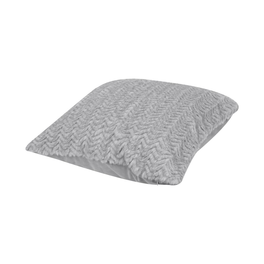 ปลอกหมอนอิง HOME LIVING STYLE GRIFF 18x18 นิ้ว สีเทา